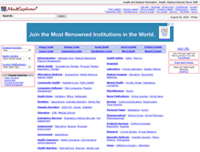 Tablet Screenshot of medexplorer.com